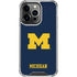 University of Michigan M Logo iPhone 14 Pro Clear Case